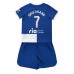 Atletico Madrid Antoine Griezmann #7 Replika Babykläder Borta matchkläder barn 2023-24 Korta ärmar (+ Korta byxor)
